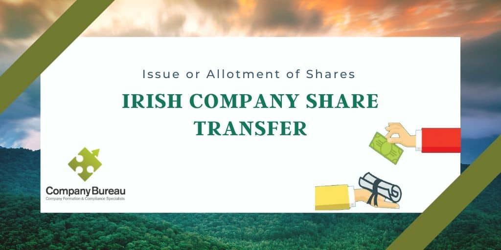 Irish company share transfer