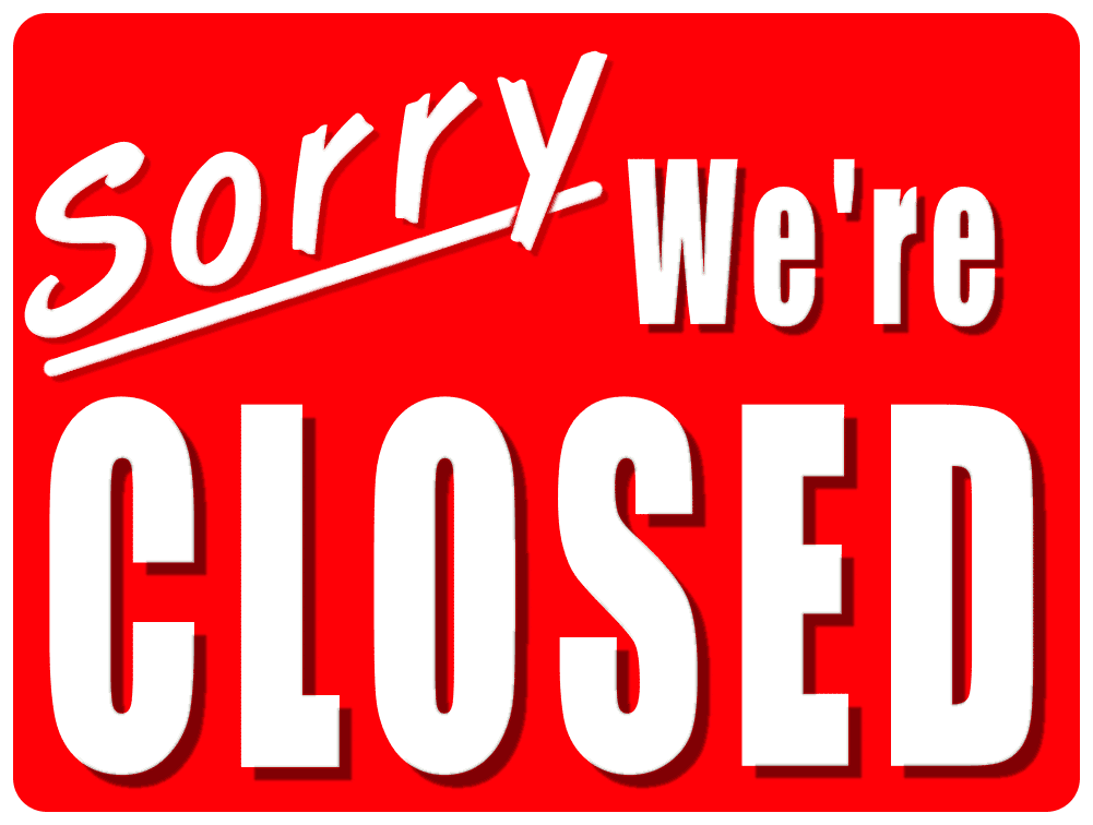 Closed-Sign