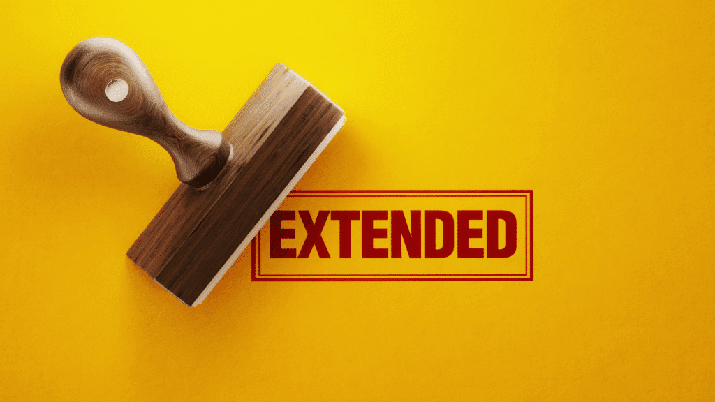 extend annual return date