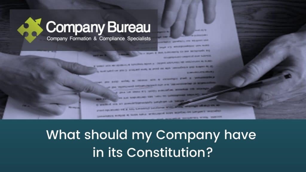 Company Constitution