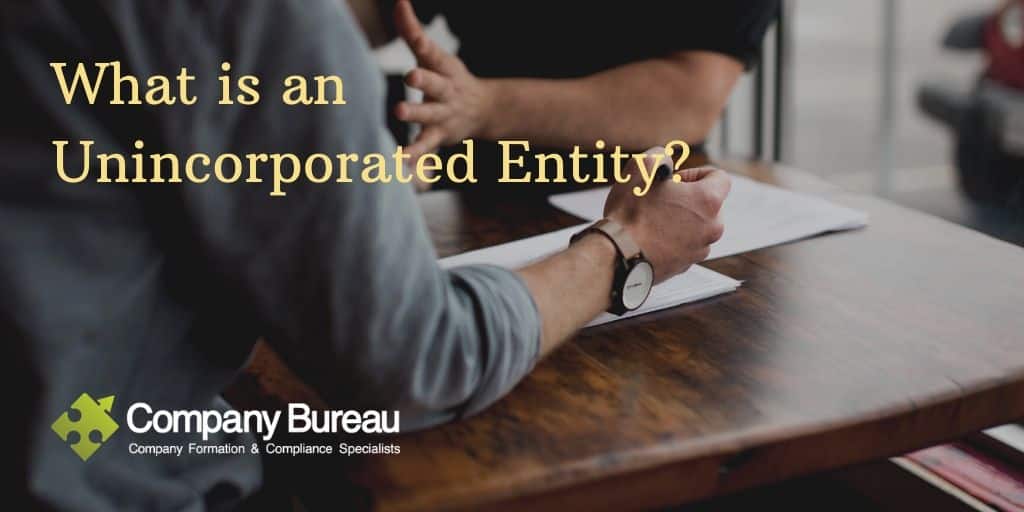 Unincorporated Company What is an Unincorporated Entity?