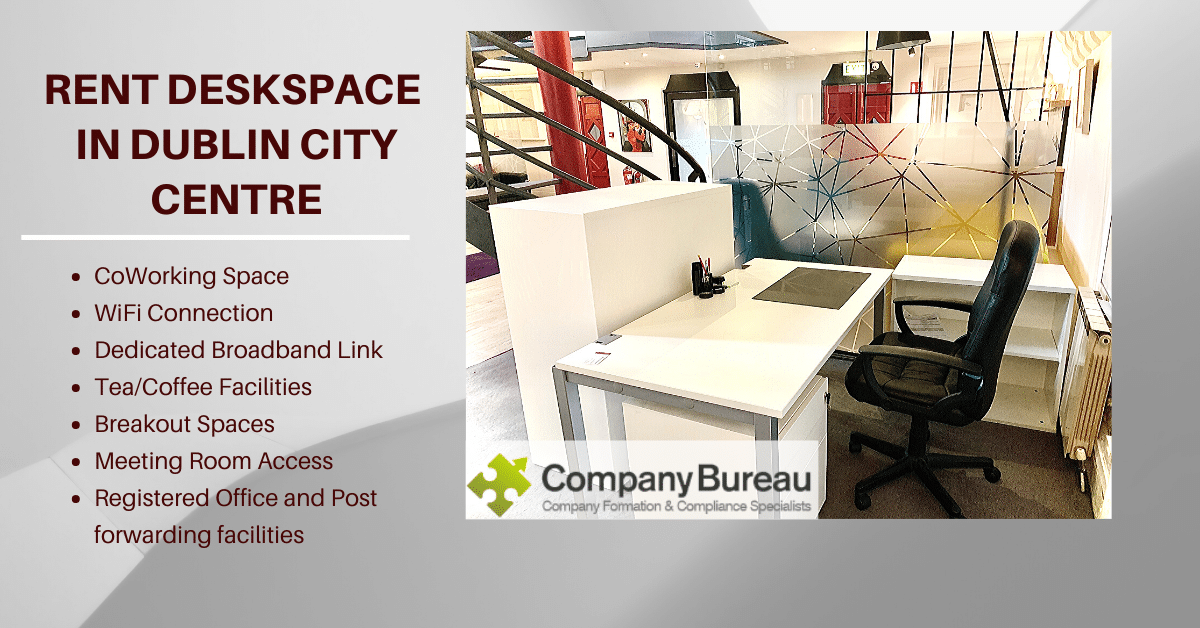 Dedicated and Hot Desk Serviced Office Space Dublin City Centre