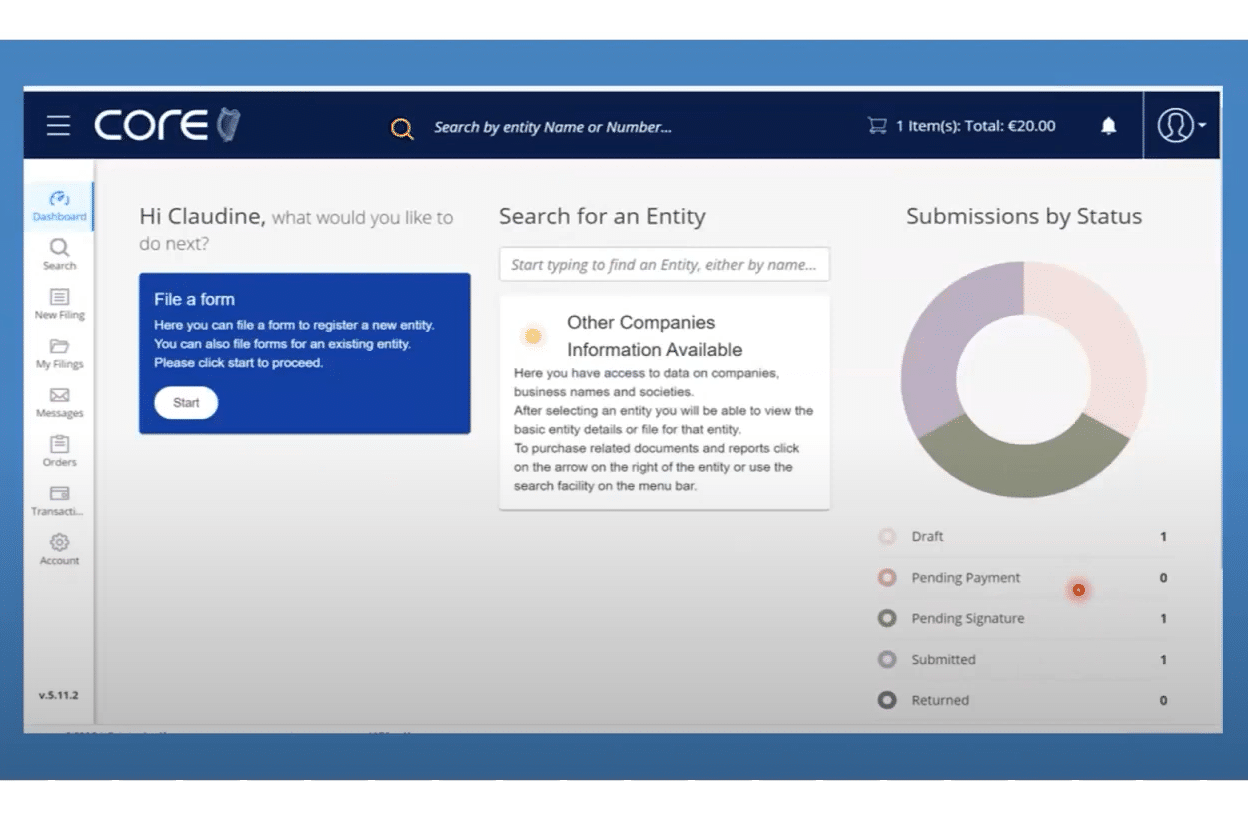 CRO CORE Dashboard