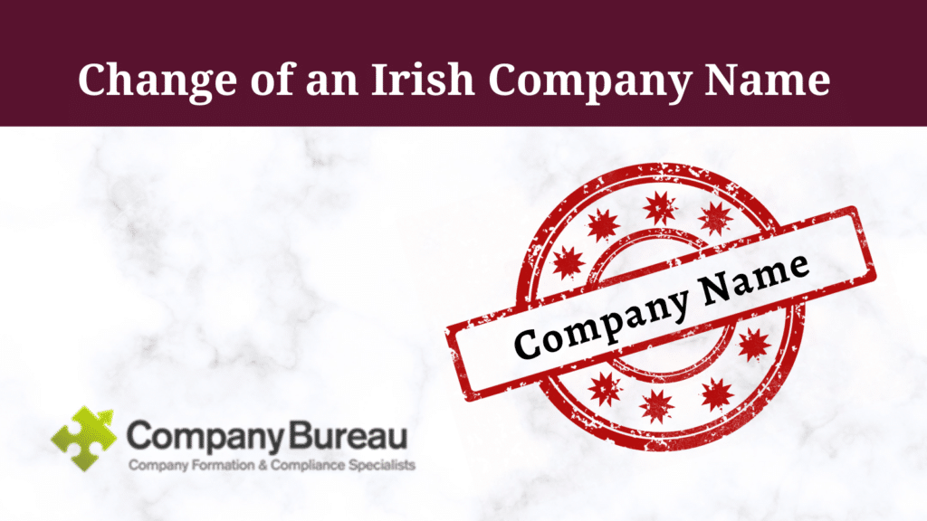 Change Company Name Ireland