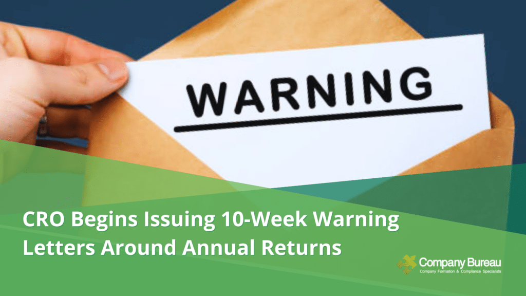 Cro Warning Letters for Annual Returns