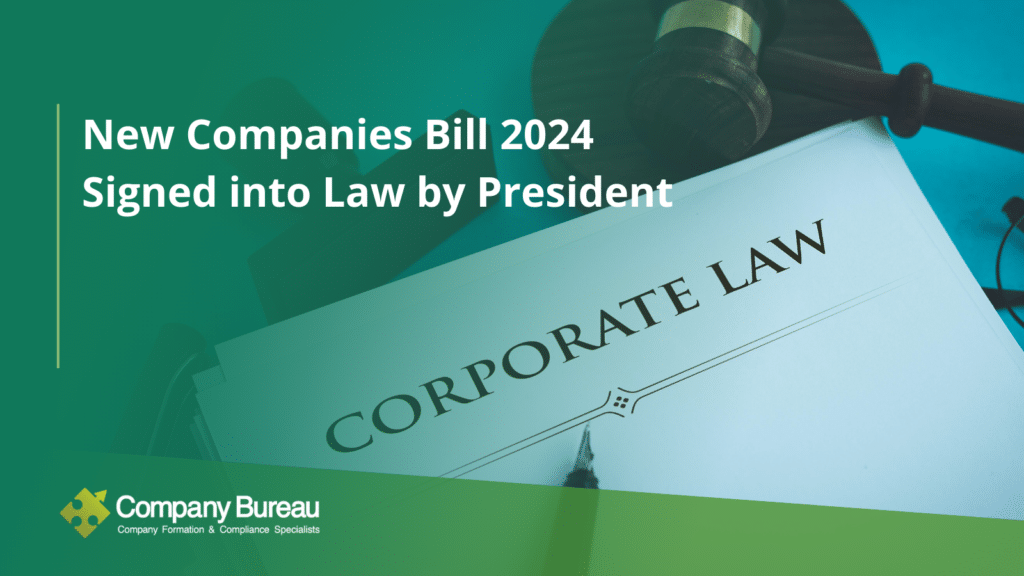 NEW COMPANIES BILL 2024 large