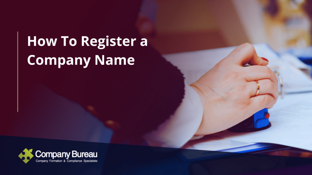 How To Register a Company Name