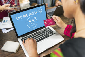 E-invoicing in Ireland Online Payment Internet Banking Technology Concept