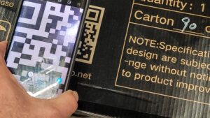Scanning-qr-code-with-smartphone-camera-app- digital product passport